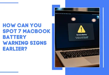 MacBook battery warning signs